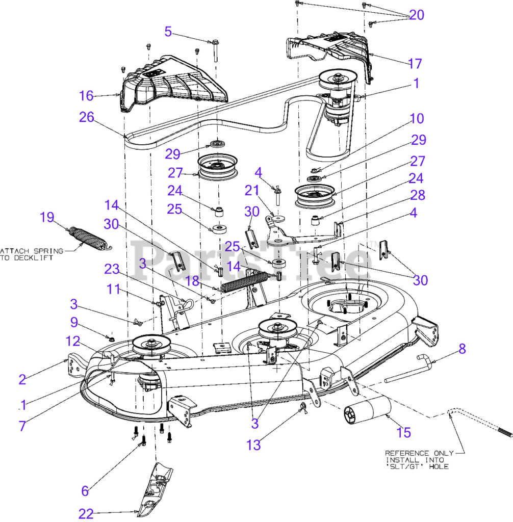 Cub Cadet XT2 SLX 50 KH 13AQA2CQ010 Cub Cadet 50 XT2 Enduro Lawn 