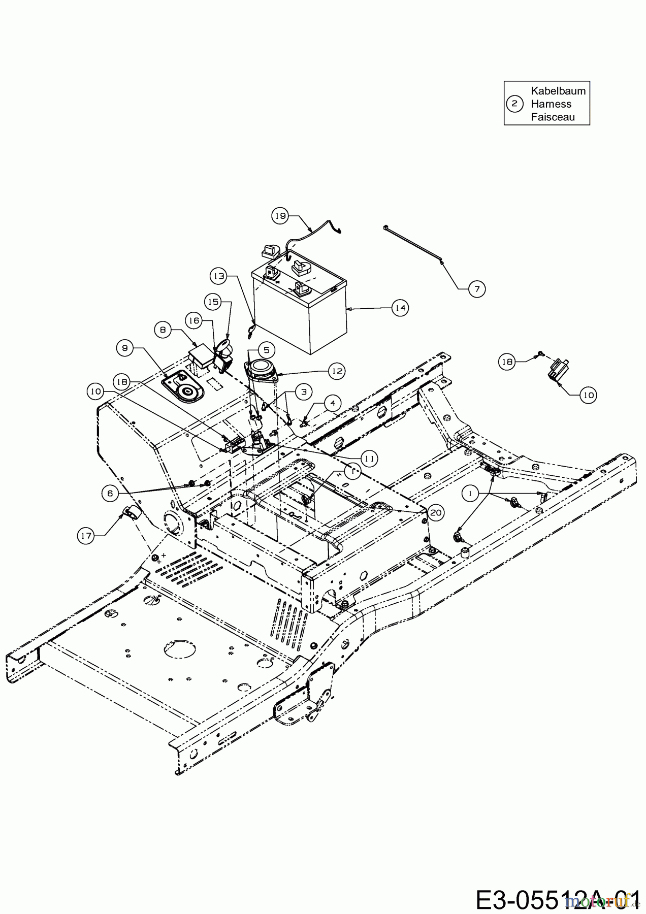 Pto Belt Diagram For Cub Cadet