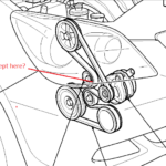 Drive Belt On 2005 Honda Odyssey Is Riding About 1 4 Belt Width Off The