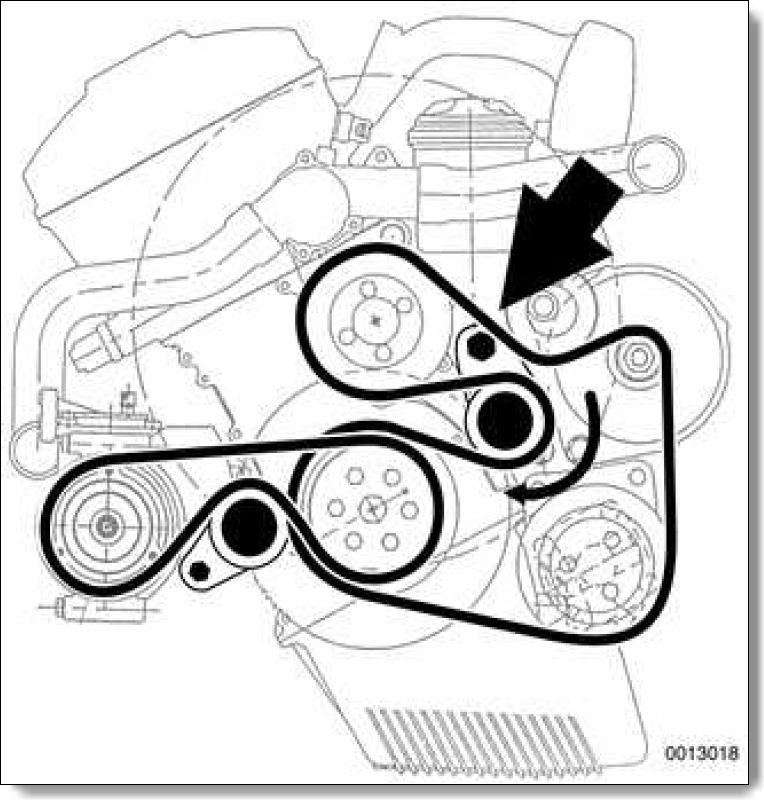 E46 Serpentine Belt Diagram