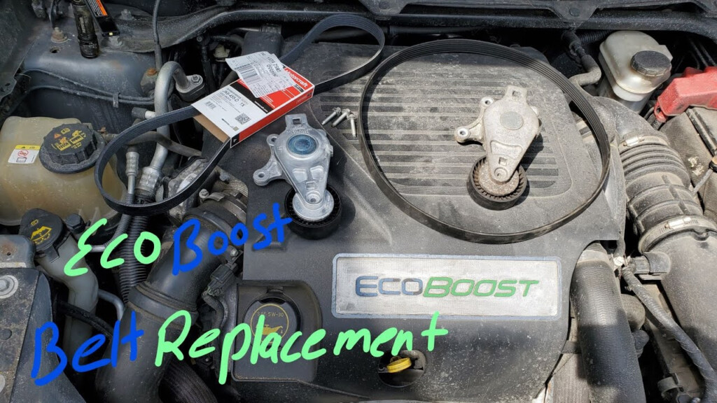 Ford Flex Serpentine Belt Repalcement YouTube