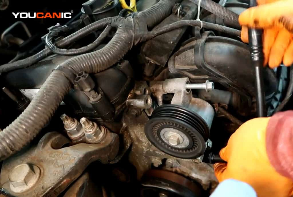 Ford Fusion Tensioner Serpentine Belt Replacement