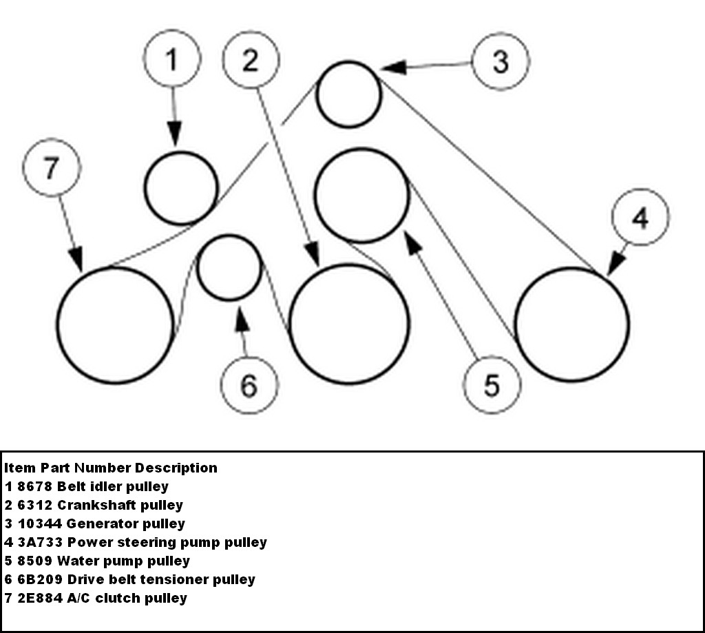 Ford Truck Belt Diagram