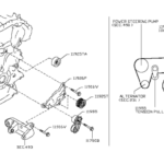 Genuine G37 Serpentine Belt Diagram And The Description Celebrity