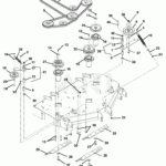 Gravely 991068 000101 ZT 48 HD Kawasaki 48 Deck Parts Diagram