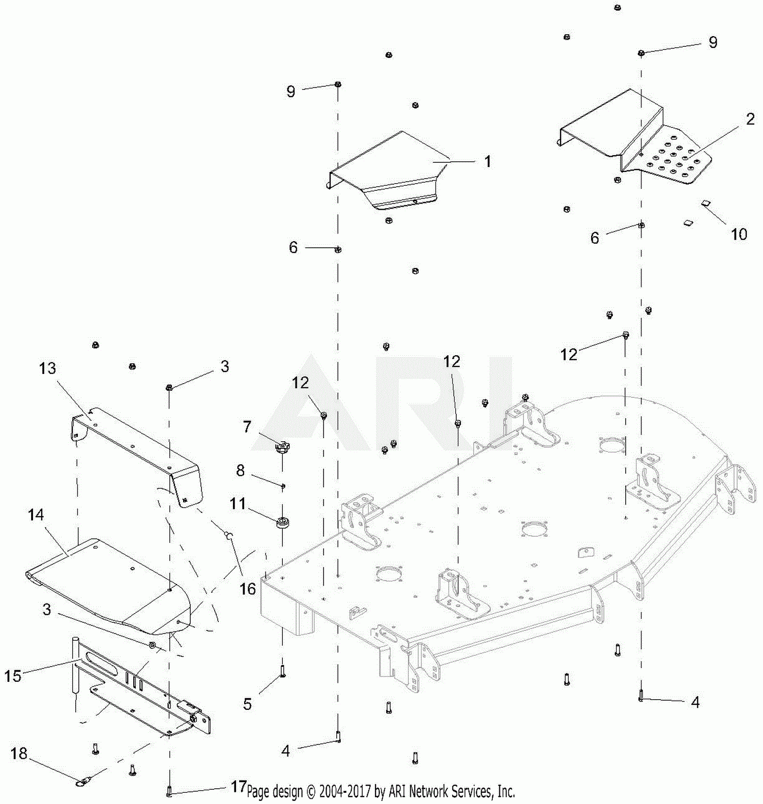 Gravely 992237 040000 049999 Pro Turn 460 LP Parts Diagram For 