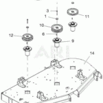 Gravely 992237 040000 049999 Pro Turn 460 LP Parts Diagram For