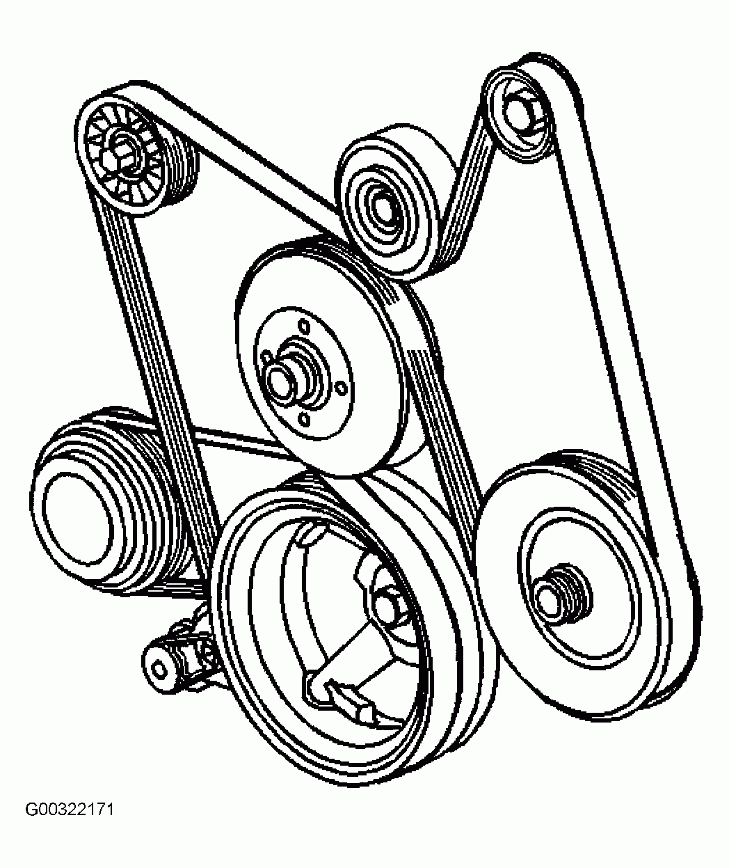 How Do I Reinstall The Serpentine Belt On 2004 Suburban 2wd With V 8