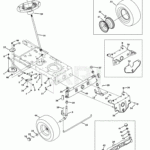 Huskee Riding Mower Drive Belt Diagram