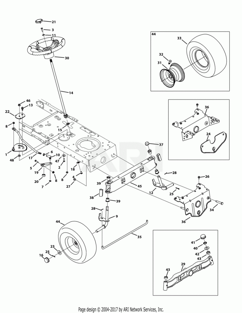 Huskee Riding Mower Drive Belt Diagram