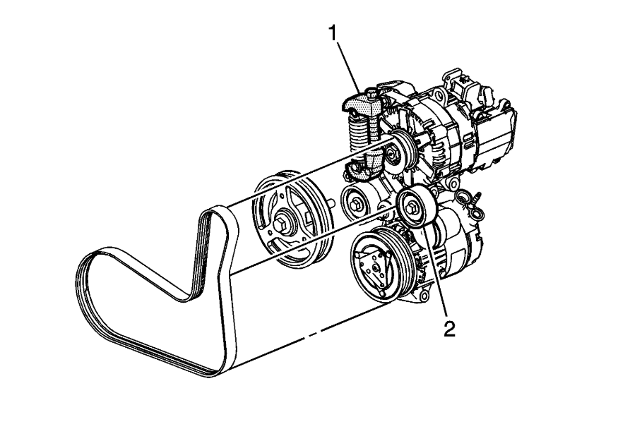 I Have A Buick Regal And The Engine Belt Snapped Off Trying To Replace 