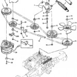 I Need A Diagram Of The Routing Of A Drive Belt On A 1997 345 John