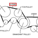 Infiniti Nissan Genuine Factory Original OEM DRIVE BELT 350Z G35 4DR HR