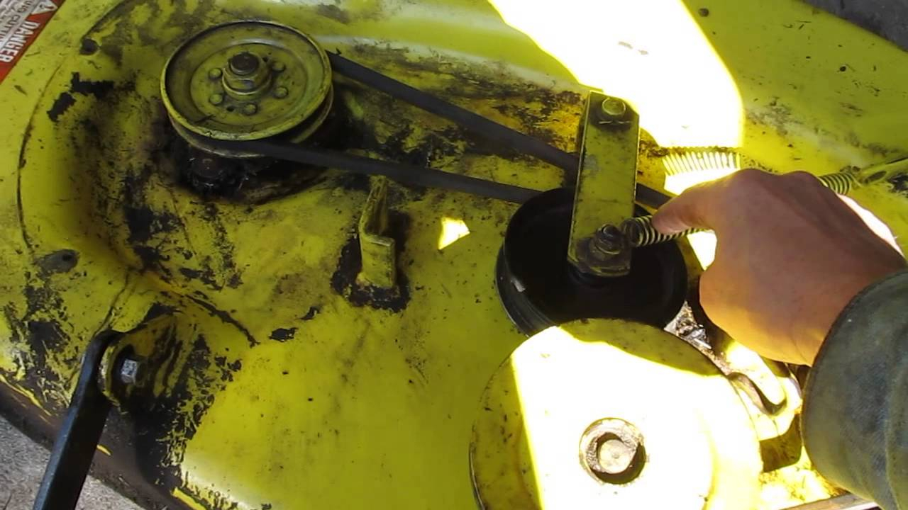 John Deere 214 Deck Belt YouTube