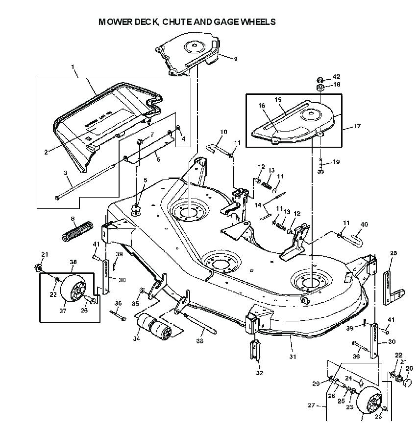 John Deere 48 Inch Mower Deck Belt Replacement Diagram Chicfer