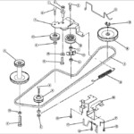 John Deere Lt133 Drive Belt Diagram