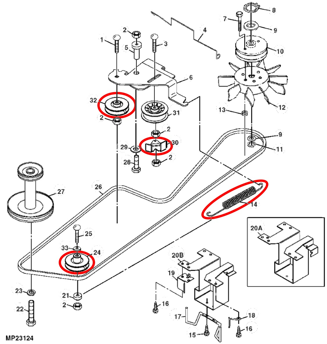 John Deere Lt155 Belt Diagram