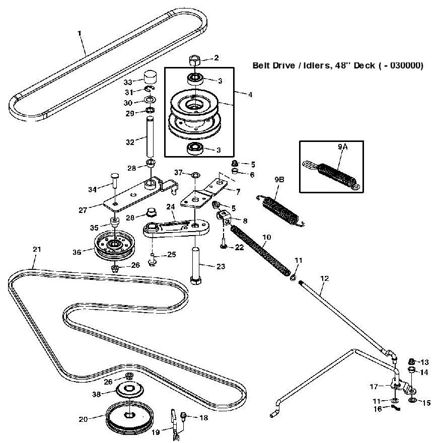 John Deere X540 Belt Diagram