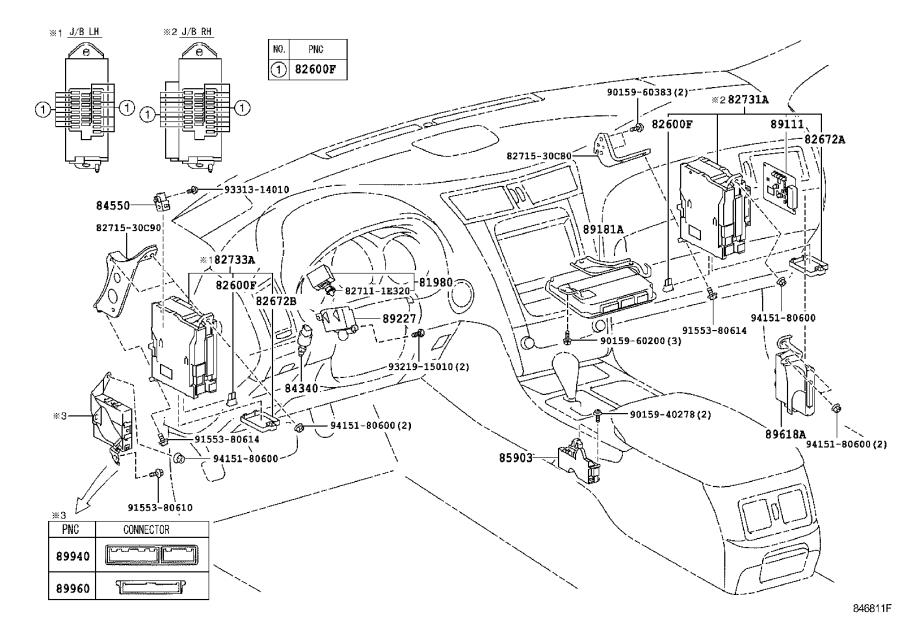 Lexus GS 350 Sensor Assembly Battery Current Battery 2885028040