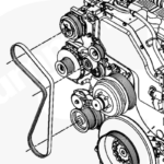 LOOKING FOR SERP BELT DIAGRAM FOR ISX 450