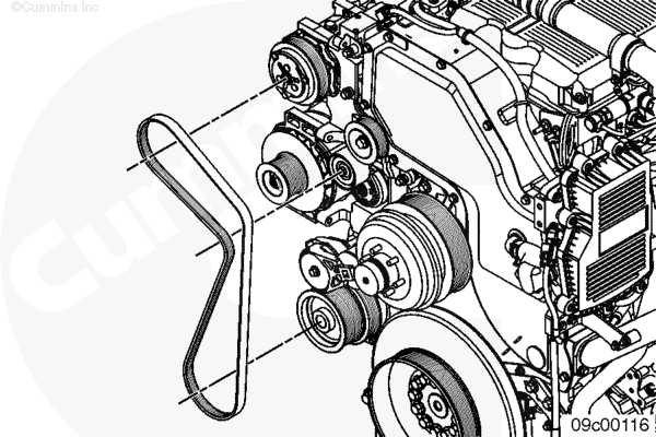 LOOKING FOR SERP BELT DIAGRAM FOR ISX 450