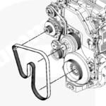 LOOKING FOR SERP BELT DIAGRAM FOR ISX 450