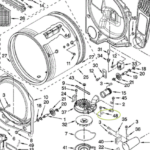 Maytag Bravos Quiet Series 300 Dryer Belt Diagram Belt Poster