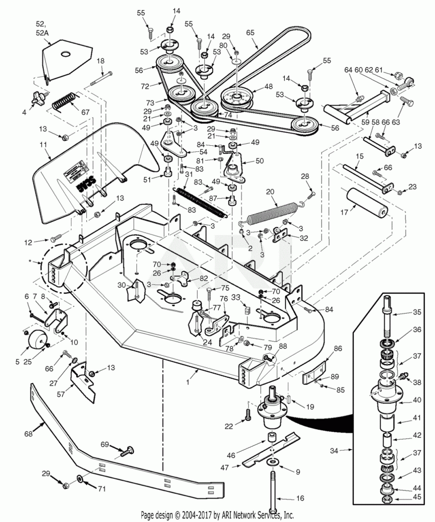 Scag Tiger Cat Belt Diagram