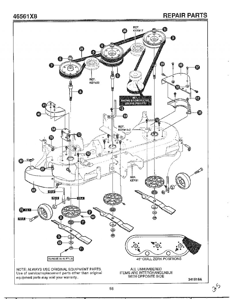 Scotts S1642 Parts Diagram