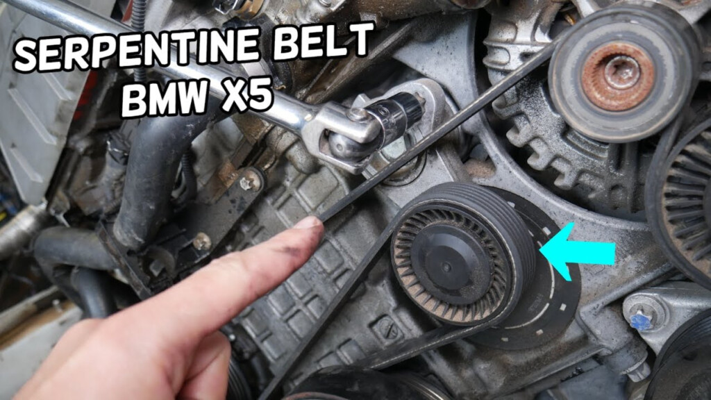 SERPENTINE BELT REPLACEMENT BMW X5 E70 YouTube