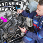 SERPENTINE BELT REPLACEMENT DIAGRAM BMW X3 E83 YouTube