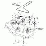 Simplicity 1694770 48 Mower Deck Parts Diagram For 48 52 Mower