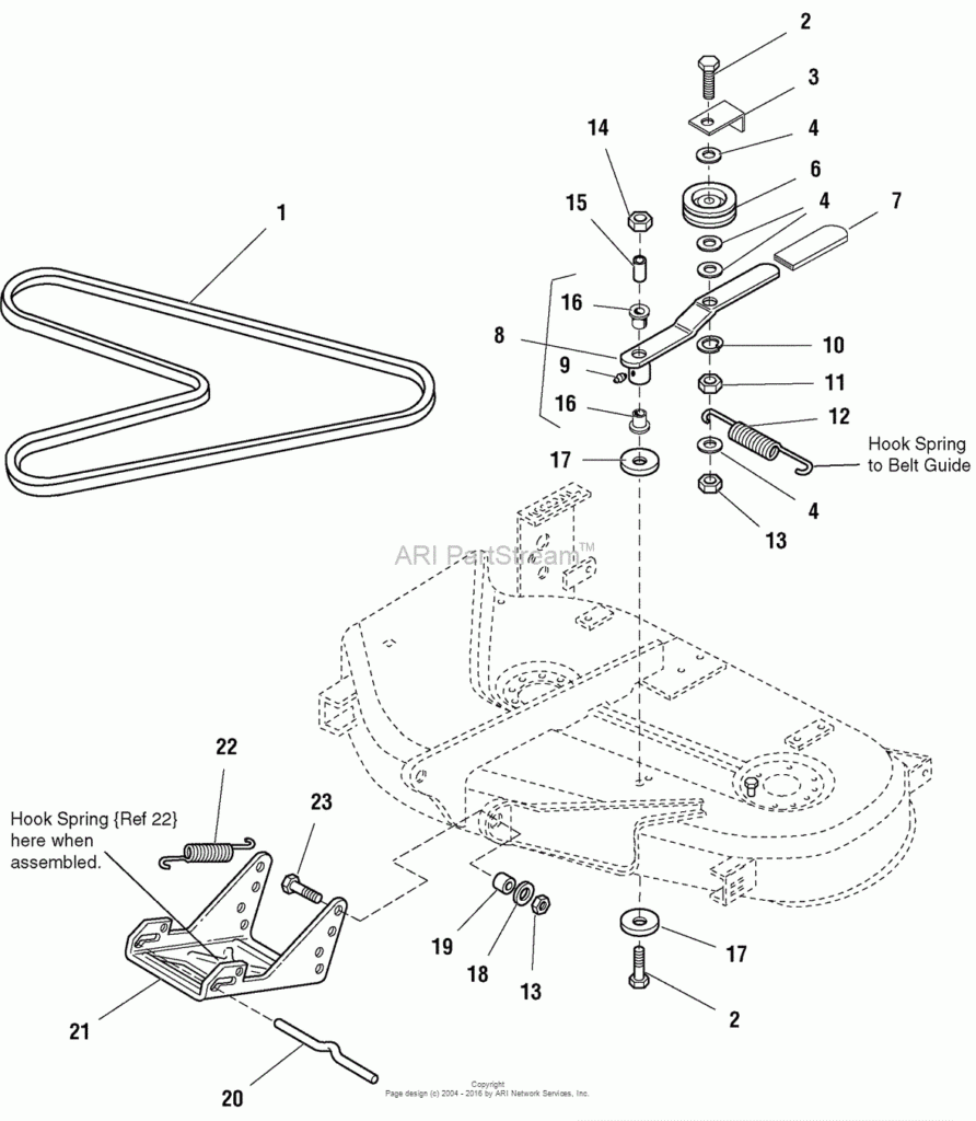 Simplicity Broadmoor Parts Diagram