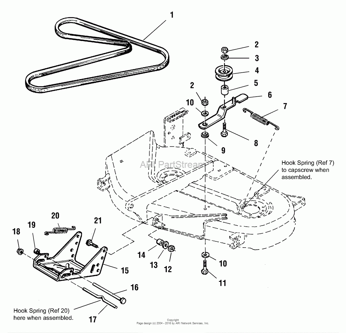 Simplicity Regent Belt Diagram