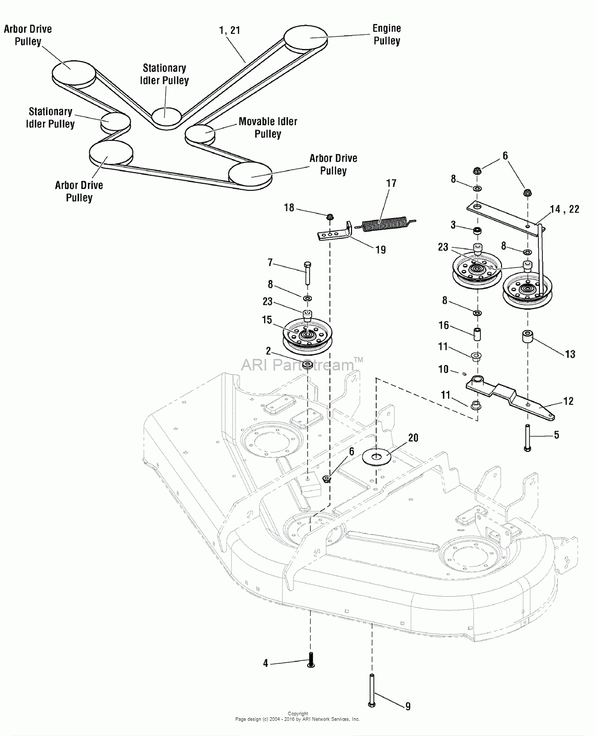 Snapper Lt200 Belt Diagram