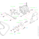 Subaru Legacy Serpentine Belt Serpentine Belt 809221150 Subaru