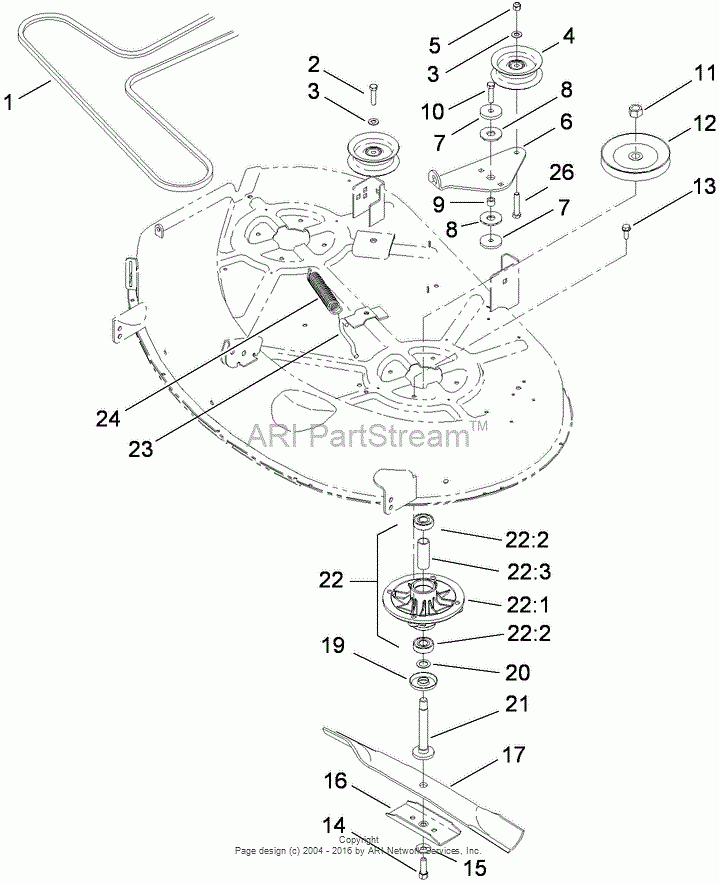 Toro 74360 TimeCutter Z4200 Riding Mower 2010 SN 310000001 310999999 