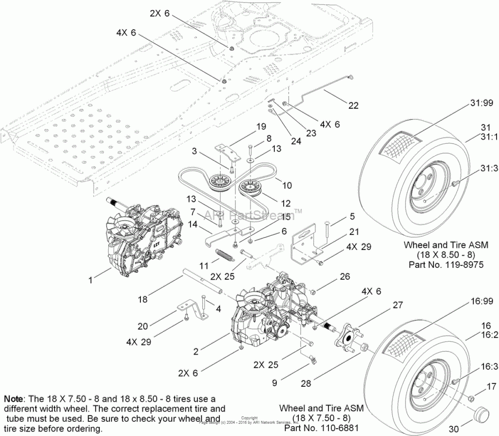 Toro Timecutter Z4200 Drive Belt Diagram