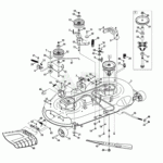 Troy Bilt 13AL78KT066 TB46 2014 Parts Diagram For Mower Deck 46 Inch