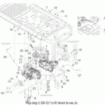 Troy Bilt 17CDCACW066 Mustang XP 54 2017 Parts Diagram For Drive