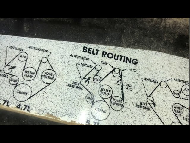 Wiring Diagram 2007 Dodge Ram 1500 3 7 Serpentine Belt Diagram