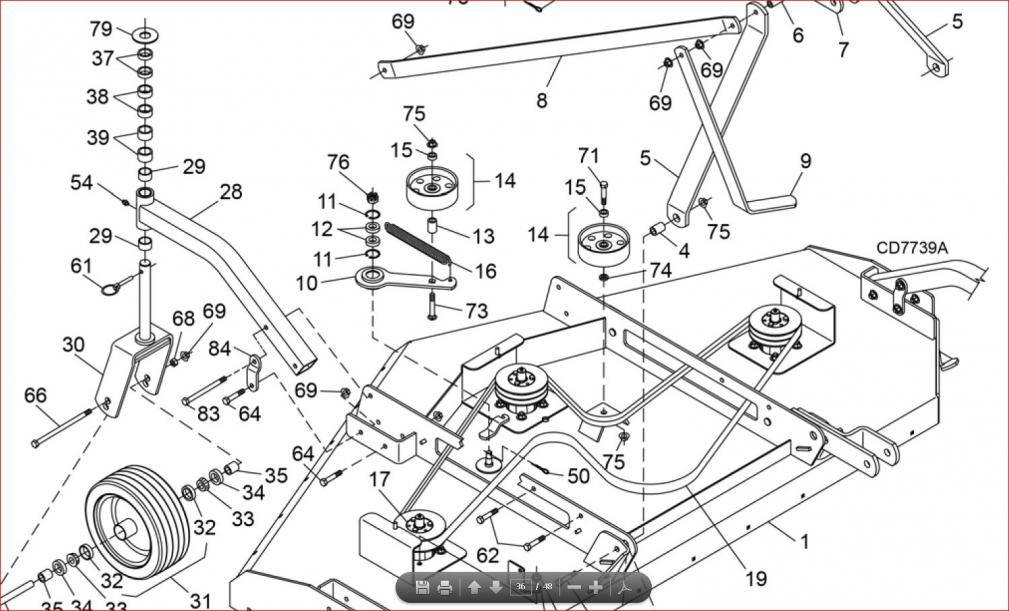 Woods Finish Mower Belt Diagram Diagramwirings