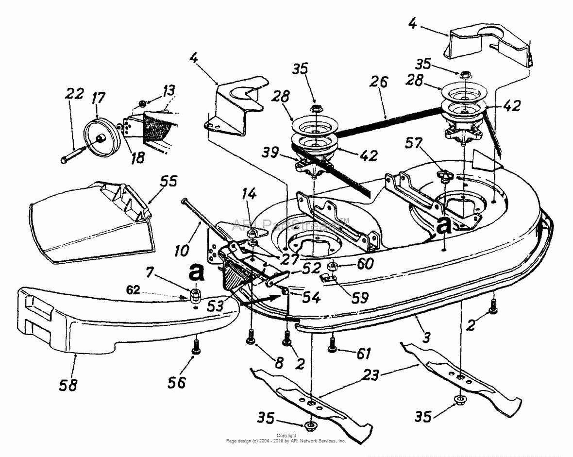 Yardman Riding Mower Belt Diagram